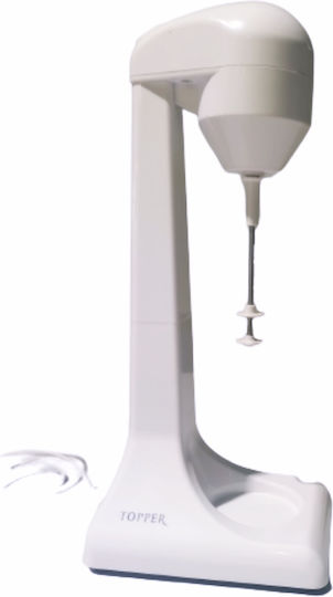 Topper Topper Top-705 Kaffeefrother Tischplatte 100W mit 2 Geschwindigkeiten Weiß