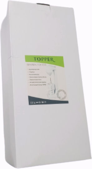 Topper Topper Top-705 Kaffeefrother Tischplatte 100W mit 2 Geschwindigkeiten Weiß