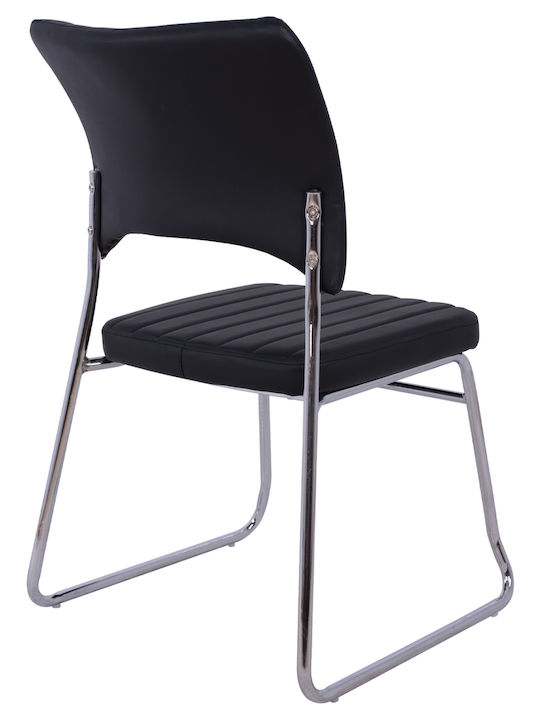 Stuhl Quenti Black 52x60x85cm 1Stück
