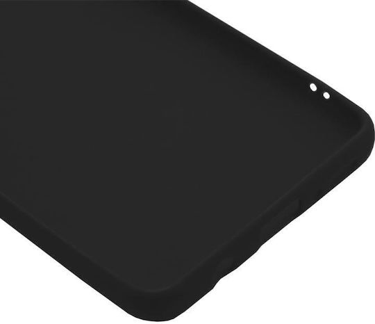 iNOS S-Cover Back Cover Σιλικόνης Μαύρο (Galaxy A31)