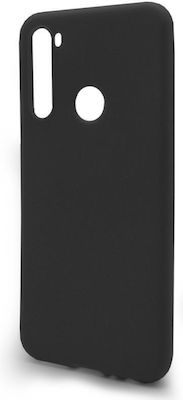 iNOS Soft TPU Silicone Back Cover Black (Redmi Note 8)