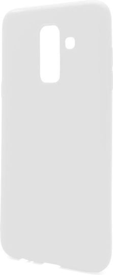 iNOS Back Cover Σιλικόνης Γκρι (Galaxy A6+ 2018)