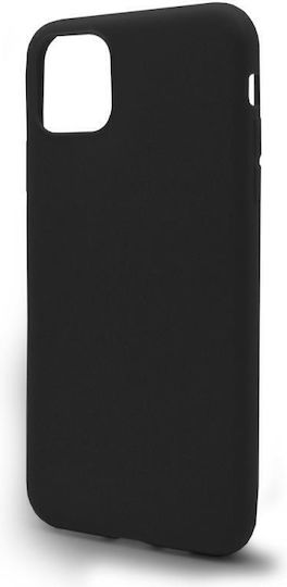 iNOS Soft TPU Silicone Back Cover Black (iPhone 11 Pro Max)