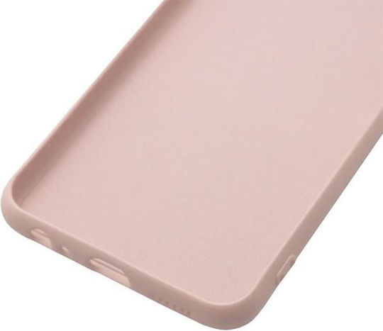 iNOS Liquid Back Cover Σιλικόνης Σομόν (Galaxy A22 5G)