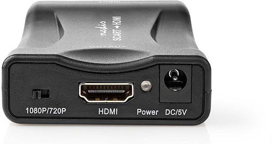 Nedis VCON3463BK Convertor HDMI Feminin În Scart Feminin