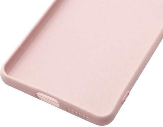 iNOS Liquid Umschlag Rückseite Silikon Rosa (Xiaomi 11T / 11T Pro)