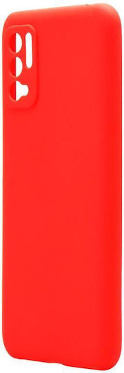 iNOS Soft Back Cover Σιλικόνης Κόκκινο (Poco M3 Pro)