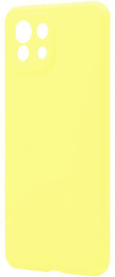 S-Cover Back Cover Silicone Yellow (Xiaomi Mi 11 Lite / 11 Lite 5G / 11 Lite 5G NE)