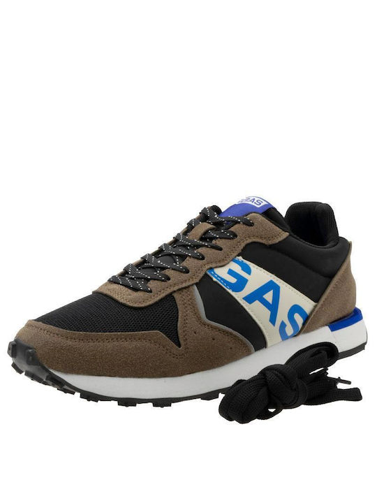 Gas Bărbați Sneakers Maro