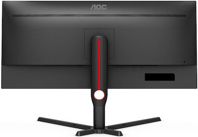 AOC U34G3XM VA HDR Gaming Monitor 34" QHD 3440x1440 144Hz με Χρόνο Απόκρισης 4ms GTG