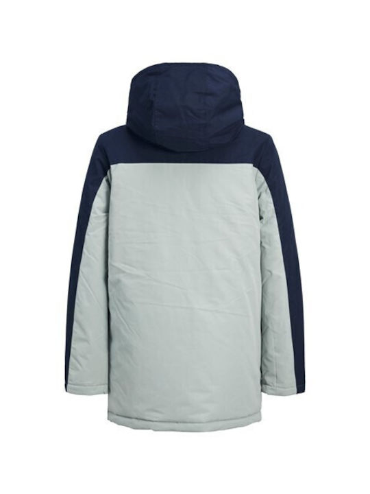 Jack & Jones Kids Parka Long Hooded Gray