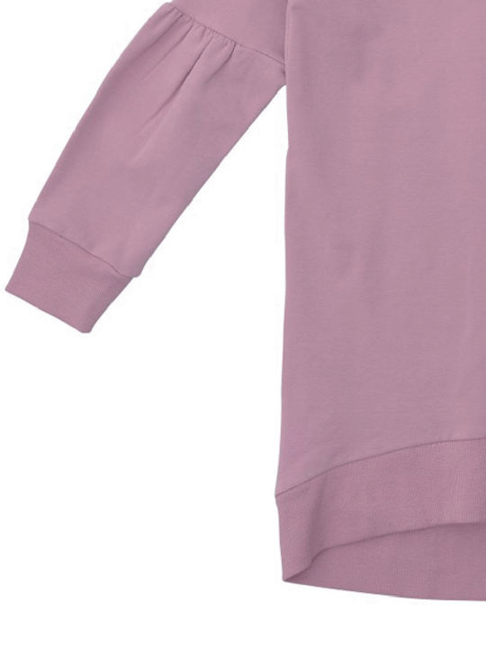Children's Dress Sweatshirt Long Sleeve Pink