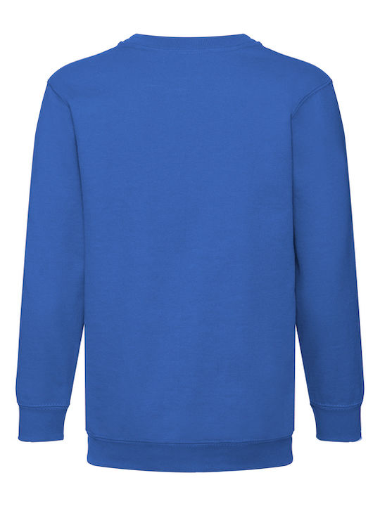 Fruit of the Loom Kids Sweatshirt Blue Classic