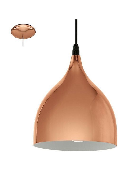 Eglo Coretto Pendant Light Single-Light for Socket E27 Bronze