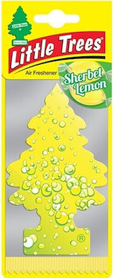 Little Trees Car Air Freshener Tab Pendand Sherbet Lemon