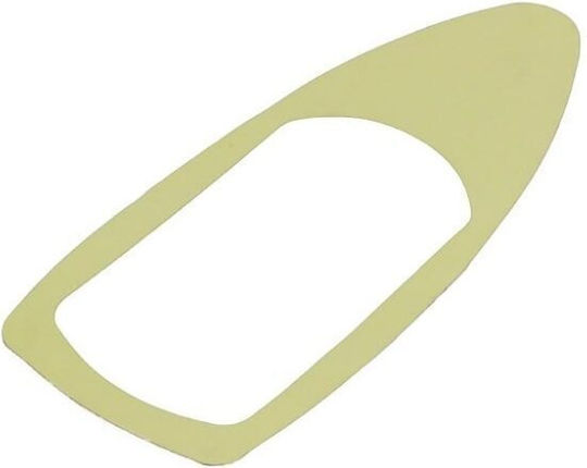 Κεραία Αυτοκινήτου Οροφής Shark 7.5x17x6cm για Ραδιόφωνο σε Λευκό Χρώμα