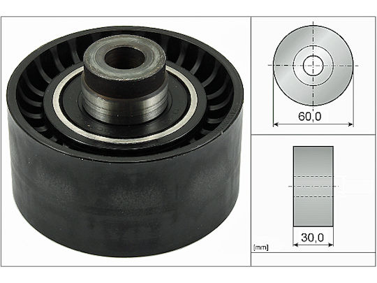 INA Set of Car Engine Belt for Citroen Jumper 530044010