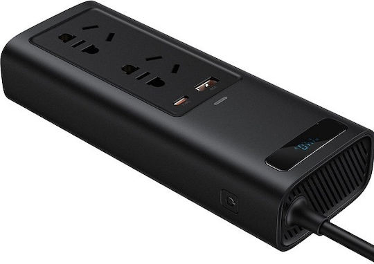 Baseus Car Inverter 150W for 12V DC with 2xUSB