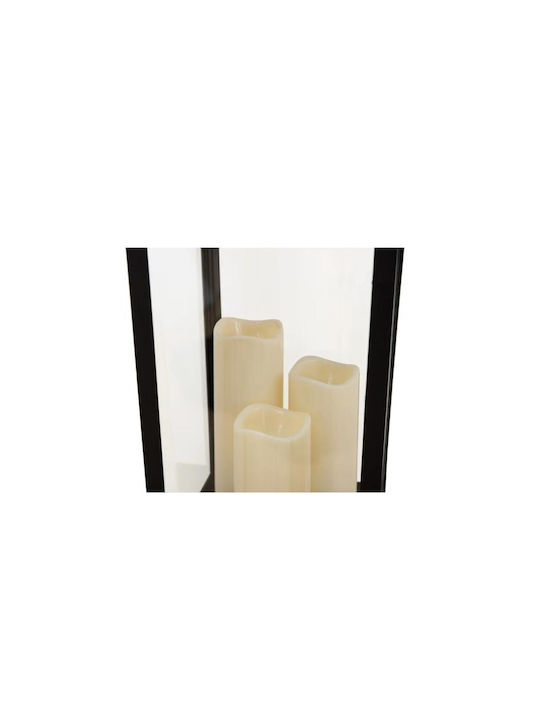 Dekorative Lampe Laterna Schwarz