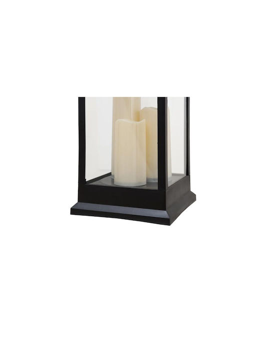 Dekorative Lampe Laterna Schwarz