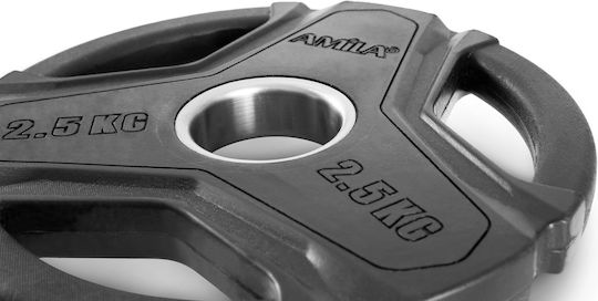 AMILA Rubber Cover R Комплект Дискове Гумен 1 x 2.5кг Φ50мм с Дръжки