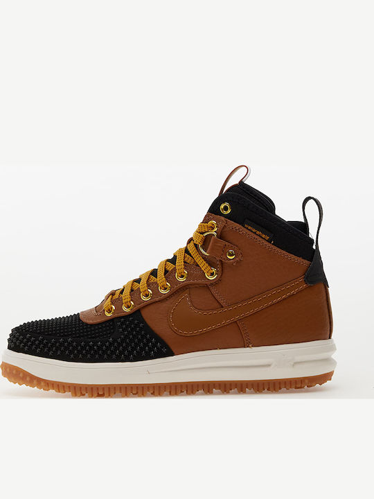 Lunar Force 1 Duckboot Adidași Pentru Bărbați Maro Ale / Negru / Aurii