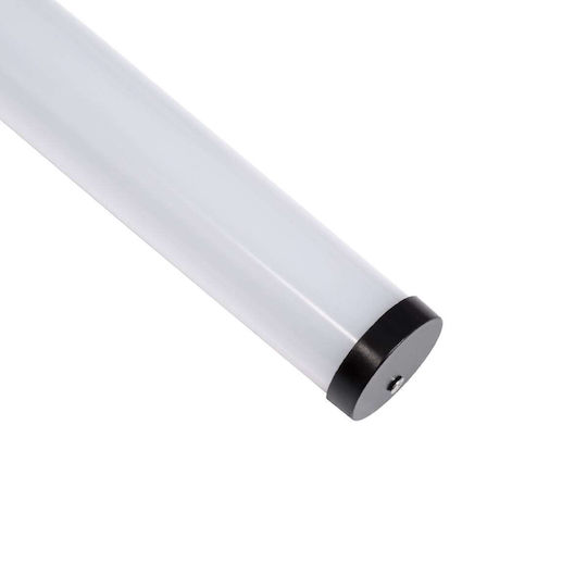 GloboStar Profil De Aluminiu Suspendat Pentru Bandă LED Rotundă Cu Acoperire Opal 300cm