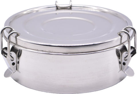 Βιομάρ Inox Δοχείο Φαγητού Inox Ασημί 1.3lt