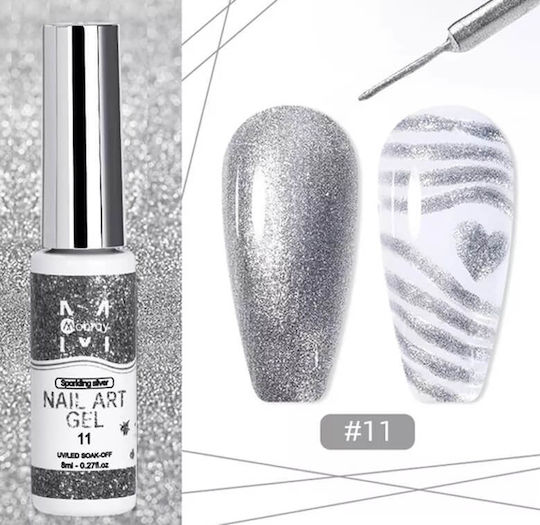 Nail Art Gel Νυχιών Πολύχρωμο