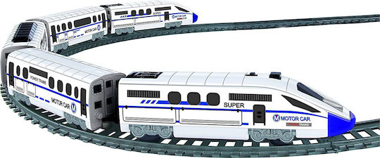 Blue Toys Set with Train with Light for 4+ years old+ Years