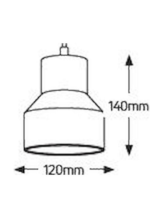 Geyer Geyer Gray Ceiling Light with E27 Socket 120x140cm