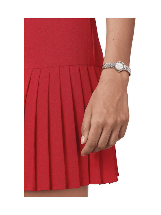 Tissot Women's Watch 20mm Battery with Silver Stainless Steel Bracelet