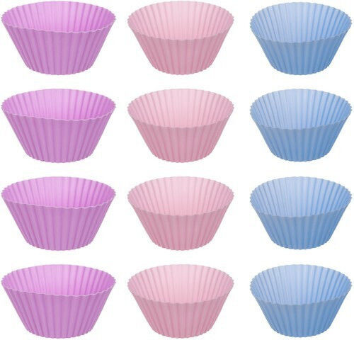 Ruhhy Backform Törtchen/Muffins Aluminium 12 Plätze 35x26.5x3.5cm 1cm