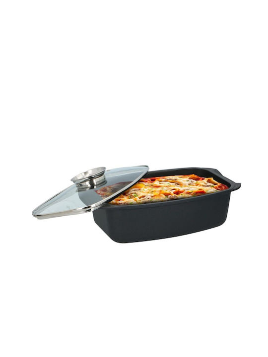 Alpina Appliances Dutch Oven mit Glasdeckel 40x22cm 1Stück