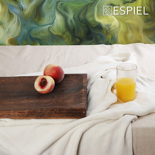Espiel Wooden Cheese Serving Platter 70x30x4cm