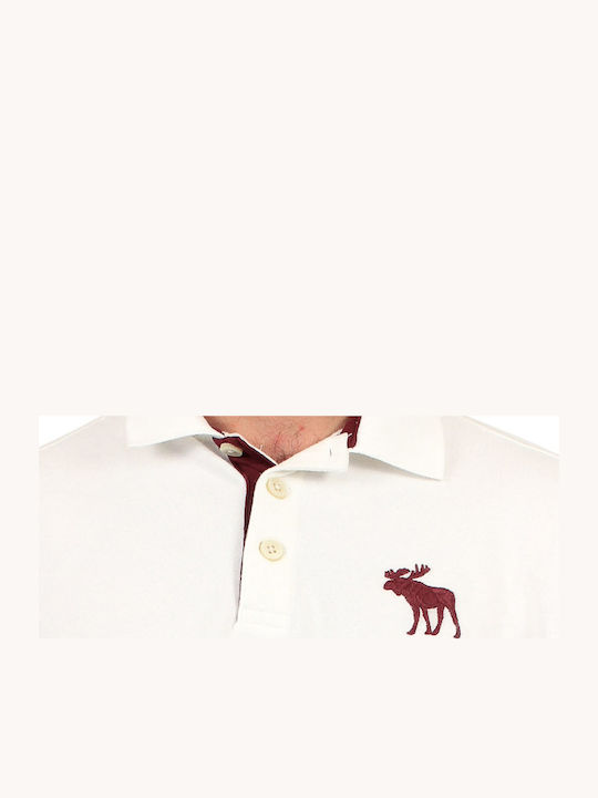 Polo Herrenbluse Kurzarm Weiße