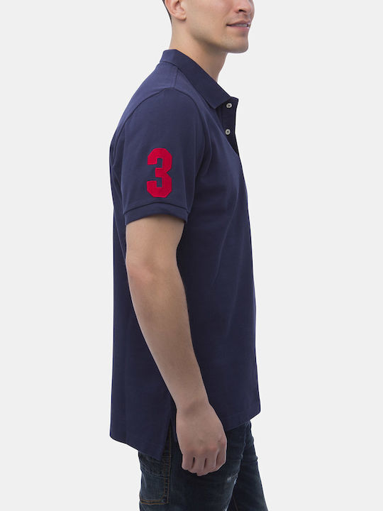 U.S. Polo Assn. Men's Short Sleeve Blouse Polo Navy