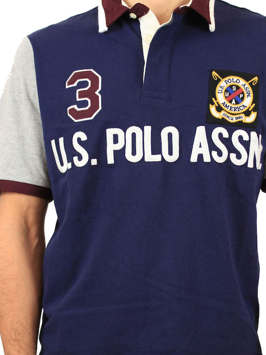 U.S. Polo Assn. Men's Short Sleeve Blouse Polo Navy