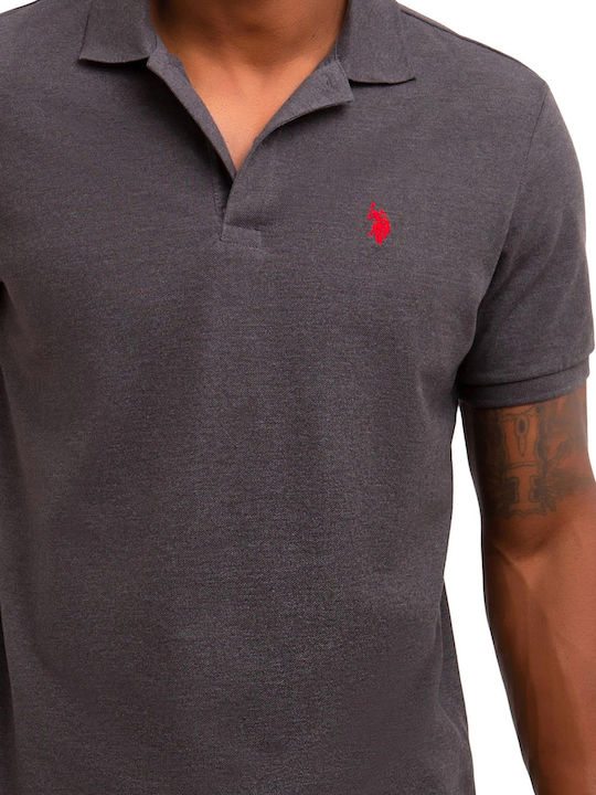 U.S. Polo Assn. Men's Short Sleeve Blouse Polo Gray