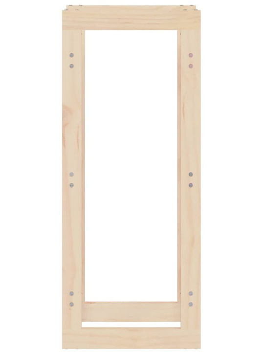 vidaXL Hölzernes Regal Holzlagerung 41x25x100cm