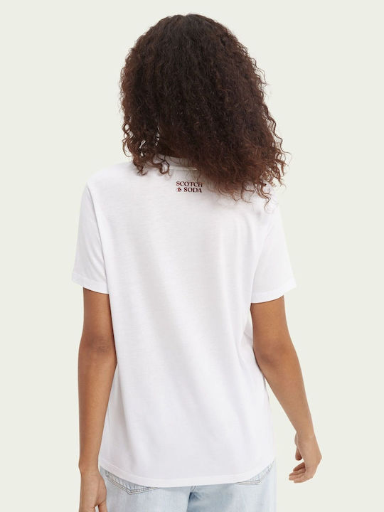 Scotch & Soda Women's T-shirt White