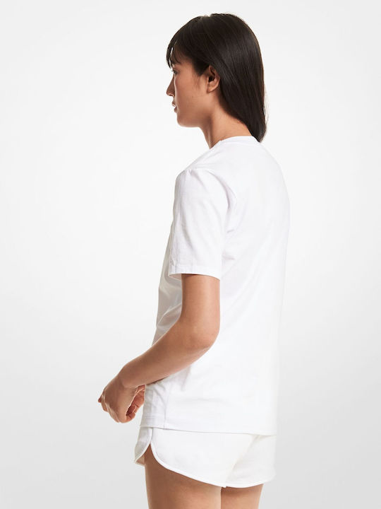 Michael Kors Damen T-Shirt Weiß