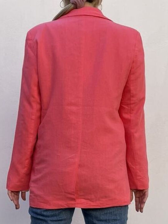 Only Women's Blazer Coral