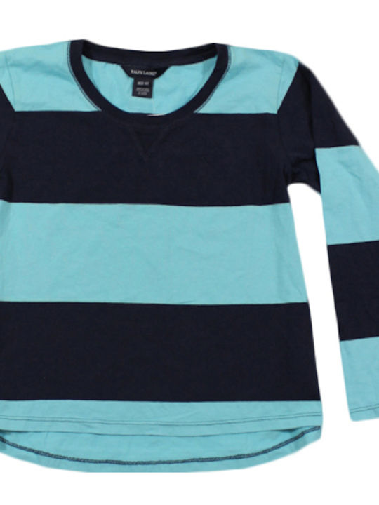 Ralph Lauren Children's Blouse Long Sleeve Turquoise