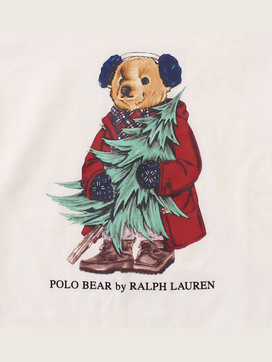 Ralph Lauren Kinderhemd Langarm Weiß