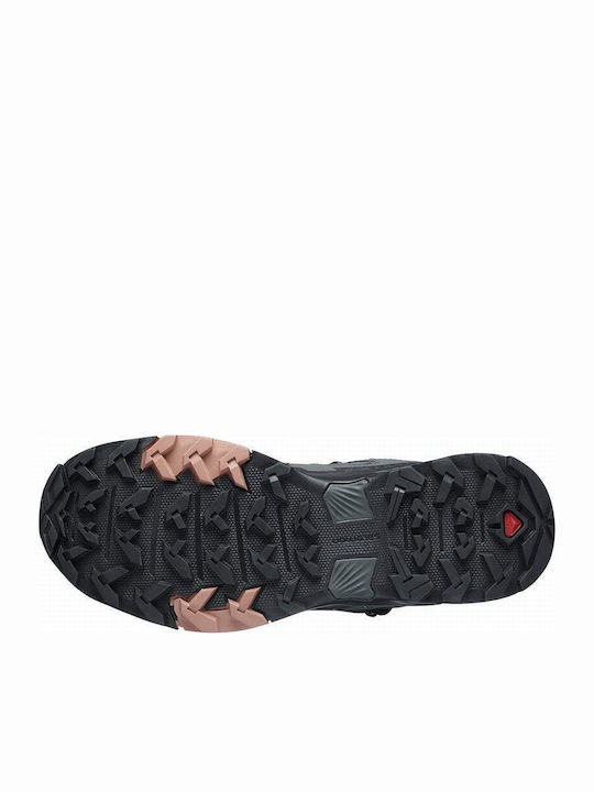 Salomon X Ultra 4 Damen Wanderschuhe Wasserdicht mit Gore-Tex-Membran Ebony / Mocha Mousse / Almond Creame
