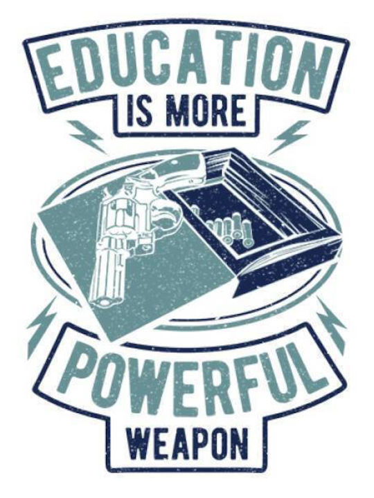 Takeposition Education More Poreful T-shirt Bărbătesc cu Mânecă Scurtă Alb