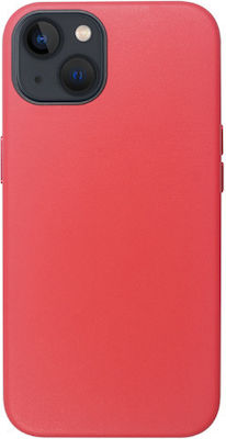 Vivid Leather MagSafe Leather Back Cover Red (iPhone 13)