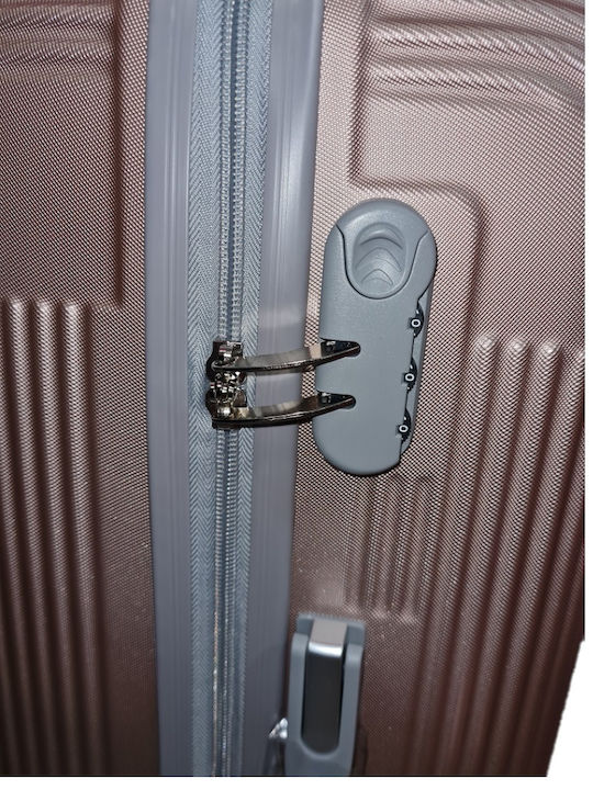 Ormi ESH312 Kabinenreisekoffer Hartschalen Rose Gold mit 4 Räder Höhe 55cm
