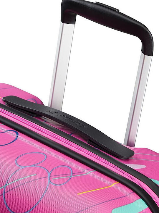American Tourister Minnie Future Pop Kinder Große Hart Koffer Rosa mit 4 Räder Höhe 77cm
